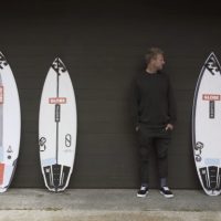 スレーターデザインズなど有名ブランドのエポキシボード5本をタジ・バロウがテストライド