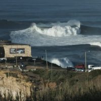 2016年クリスマス直前のビッグウェイブセッション@ナザレ(ポルトガル)