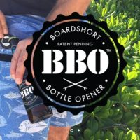 栓抜きを内蔵させてしまったボードショーツ「BBO（Boardshort Bottle Opener）」