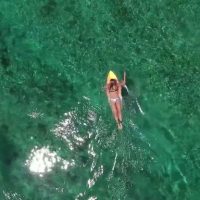 ケイティ・グリフィンが5月に訪れたモルディブ！ドローン動画＠コークス（北マーレ）