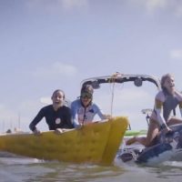 波が無ければ発生させるボートサーフィン!4名の女性プロサーファーが夏を満喫