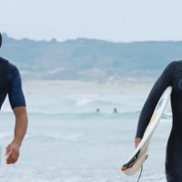 QSイベントの合間にレオナルド・フィオラヴァンティがフリーサーフ＠ガリシア（スペイン）