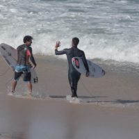 ガブリエル・メディナなどブラジリアンCTサーファーのウォームアップ動画@ポルトガル