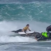 2017年クイックプロ＠フランスのヒート中に発生していたハプニング映像