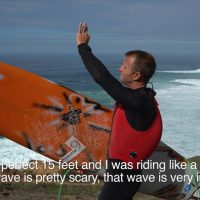 ジョシュ・カーが振り返る昨年初体験となったナザレでのビッグウェイブサーフィン