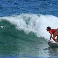 ガブリエル妹のソフィア・メディナによるフリーサーフィン動画