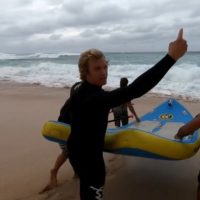 トリプルオーバーのサンセット！JOBとチームグロムのサップスクワッチ動画