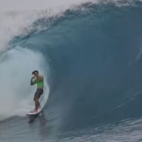 波が炸裂した2018年タヒチプロのトライアル動画!イベントスタートは明日が濃厚