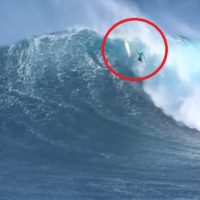 BWAにエントリーしたマウイ島ジョーズでのヘビーワイプアウト×2