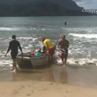 カウアイ島(ハワイ)でシャークアタック:10代キッズ3名が救助へ