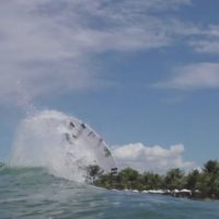 CTサーファー登場のバリ島クラマス！ウォームアップセッション動画