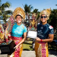 五十嵐カノアとステファニー・ギルモアのコーチ、スネークのインタビュー