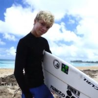 オアフ島ノースショア出身のルーク・スワンソン!リップカールと契約