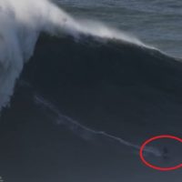 ビッグウェイブ世界記録更新なるか？ジャスティン・デュポンのナザレ動画