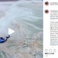 ジェットスキー転覆も当たり前:ナザレでの危険をまとめたコンピ動画