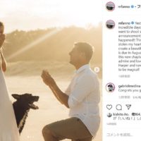 ミック・ファニングがパートナーの妊娠を発表！サプライズプロポーズも