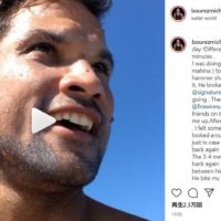 ミシェル・ボウレズがシャークアタックに遭遇!2度もサメに襲われた一日