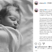 第一子誕生のミック・ファニングと奥さんのブリーアナがSNSでコメントを発表