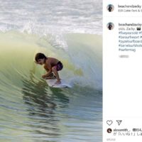 5歳児がバレルをメイク!ウェイブプールでの微笑ましいライディング動画