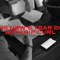 ガブリエル・メディナが12年続くリップカールとのライダー契約を更新