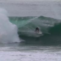 年明け早々コンディションが決まったサンディエゴのブラックスビーチ