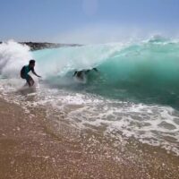 2021年シーズンに撮影されたザ・ウェッジでのワイプアウト特集動画