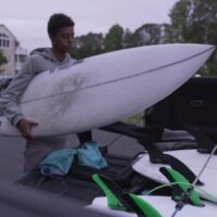 熱低「アナ」スウェルを追いかけたアメリカ東海岸のロードトリップ動画