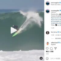 シーズン中のプエルト・エスコンディード!ローカルによるビッグバレル動画