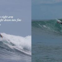 カージーが教えるツインフィンのトップアクション時におけるハンドアクション