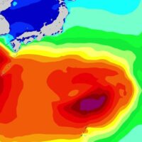 台風スウェルが期待できる可能性が！東京五輪サーフィンの志田下の波予報