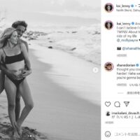 カイ・レニーがSNSでパートナー/モリー・ペインの第一子妊娠を発表