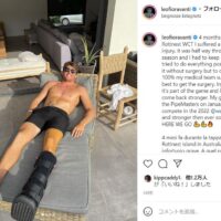 足首の手術を報告:レオナルド・フィオラヴァンティのSNS投稿