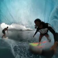 10フィート前後のチョープーで360度カメラで撮影した「2in1」バレル動画