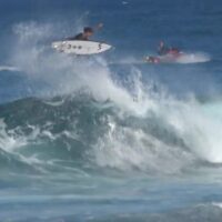 トップサーファー集結のオアフ島ノースショア!ロッキーでのフリーサーフ動画