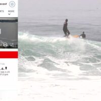 波情報で「EPIC」をマーク!1月12日ブラックスビーチでのフリーサーフ動画