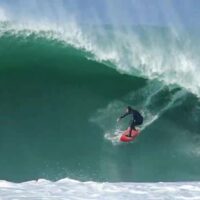 真冬のフランス南西部!元CT会場のホセゴー炸裂のフリーサーフィン動画