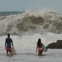 2月頭にスウェルがヒットしたスナッパーロックス!フリーサーフィン動画