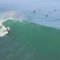 インドネシアのジャワ島タートルズ！レフトバレルブレイクのフリーサーフ動画