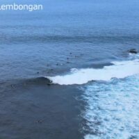 インドネシアのレンボンガン島シップレック！フリーサーフィン動画