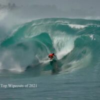 メンタワイ諸島で発生したバレル狙いからのダウン!2021年ワイプアウト動画