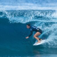 ウイメンズのクオーターのみ開催!2023年CT初戦「ビラボンプロパイプ」3日目