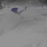 2022年レイトシーズン撮影！激ヤバスポットのザ・ウェッジでのワイプアウト動画