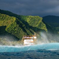 明日からイベント再開となるのか！？2023年タヒチプロの最新スウェル予報