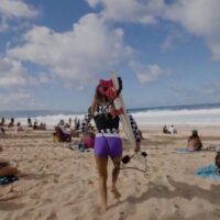 2023年パイプマスターズ優勝のモアナ・ジョーンズ・ウォン!舞台裏動画