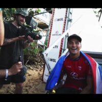 24年パイププロで優勝したバロン・マミヤのパーティーなどバックステージ動画