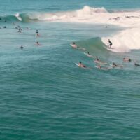 2024年CS初戦開催直前の豪スナッパーロックス！フリーサーフィン動画