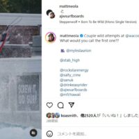 【必見】マット・メオラによる驚愕バリエーションのエアリアル動画