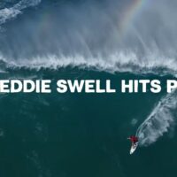 エディイベント当日のマウイ島ジョーズも大炸裂！ビッグウェイブパドルイン動画