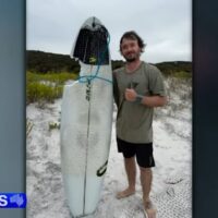 西オーストラリアで3メートルのサメに襲われ生き延びたサーファー