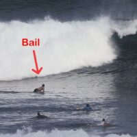 ドルフィンするかボードを流して逃げるか!?デカいセットが目の前で割れた時